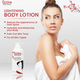 Geisha Beauty Secrets Brightening Body Lotion with Kojic Acid 400ml - FairSkins.us