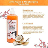 Geisha Beauty Secret Shea Butter Lightening Shower Gel 1000ml - FairSkins.us