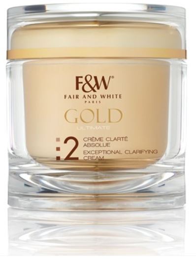 Fair and White 2: Even Tone Gold Exceptional Clarifying Cream 200ml - FairSkins.us