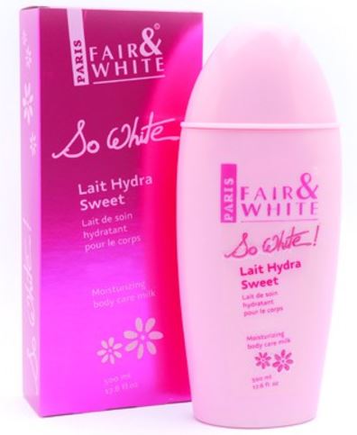 Fair and White: So White Lait Hydra Sweet Moisturizing Body Care Milk 500 ml - FairSkins.us