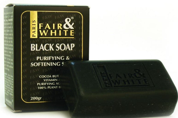 Fair and White Black Soap - FairSkins.us