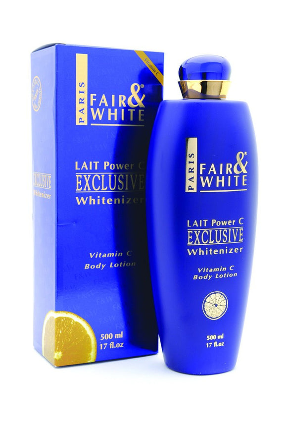 Fair and White Exclusive Whitenizer Lotion w/ Vitamin C 500 ML - FairSkins.us