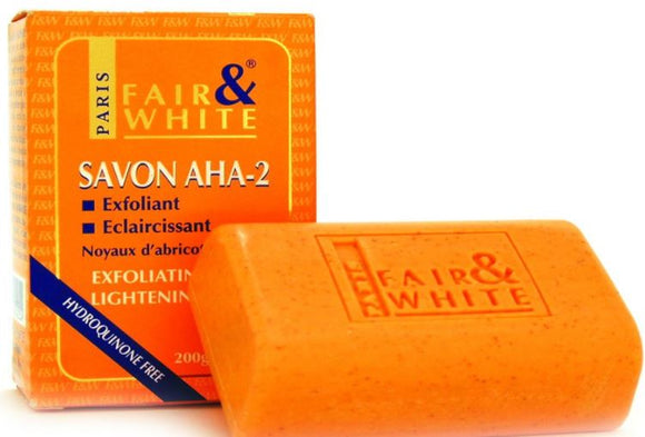 Fair and White Aha- Exfoliating and Brightening Soap - FairSkins.us